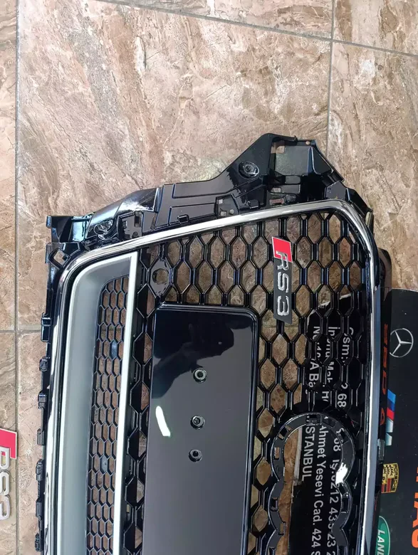 Audi A3 2013-15 Krom Siyah RS3 Panjur Sıfır