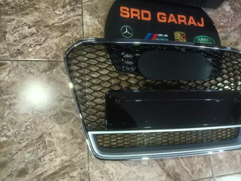 Audi A5 2012-15 RS5 Panjur Krom Siyah Sıfır