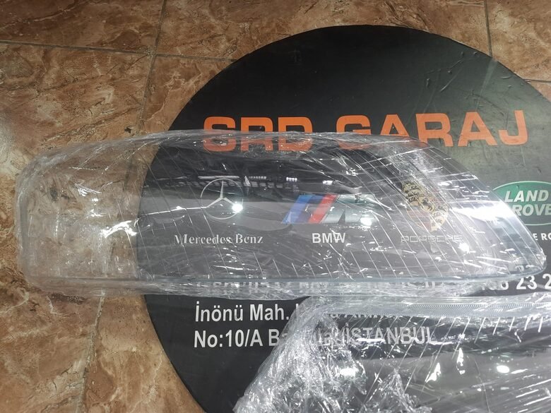 Audi A6 C6 Sağ Sol Far Camı