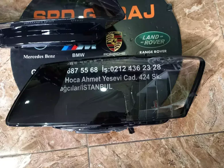 Audi Q5 2013-17 Sağ Sol Far Camı
