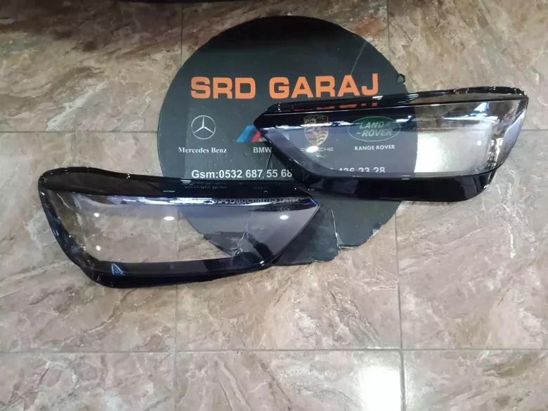 Audi Q5 2021- Sağ Sol Far Camı