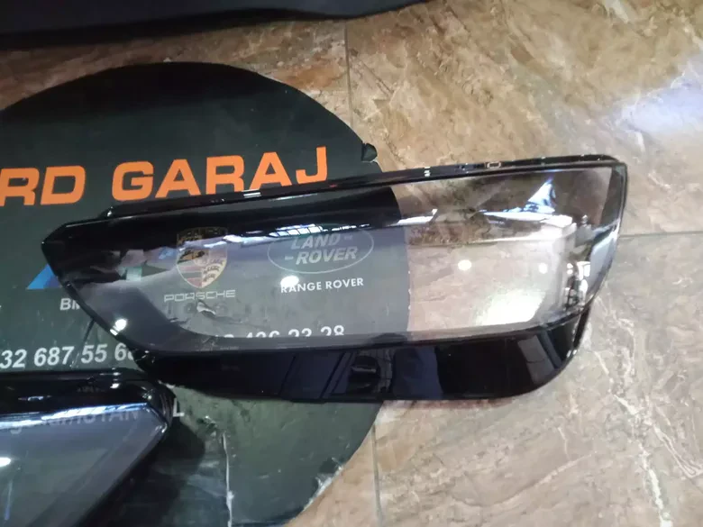 Audi Q5 2021- Sağ Sol Far Camı