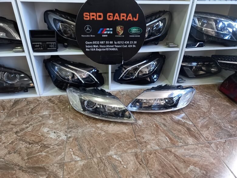 Audi Q7 Zenon Sag Sol Far
