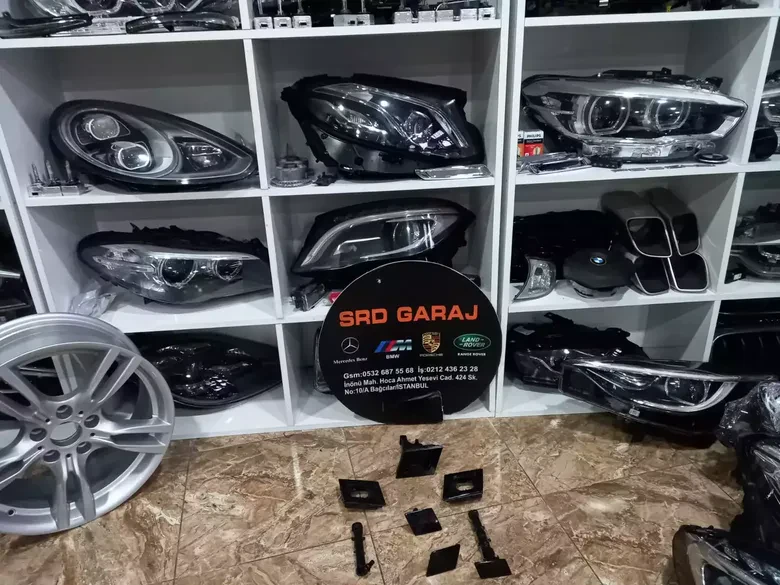 Audi Q8 Far Yıkama Kapağı Çerçevesi 4M8 807 756 -755
