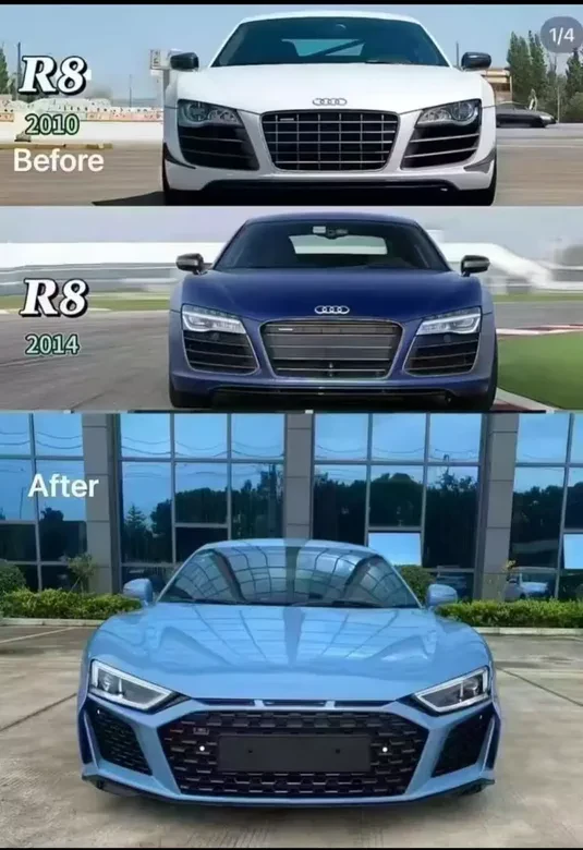 Audi R8 2007-14Ü 2021E Yükseltme Body Kit