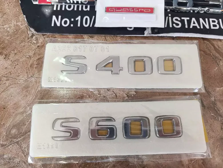 Audi V8BİTURBO S-Line Quattro Arma Logo