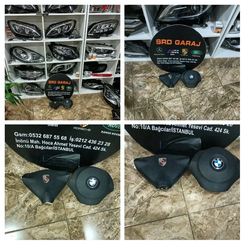 BMW 1,3 Serisi E81 E82 E87 E88 E90 E91 Sürücü Airbag 6775155