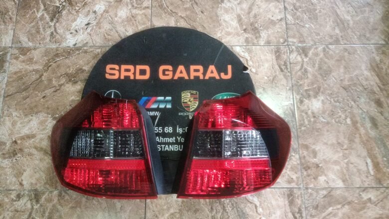 BMW 1 Serisi E87 2004-07 Sağ Sol Füme Stop 0397035 0397034