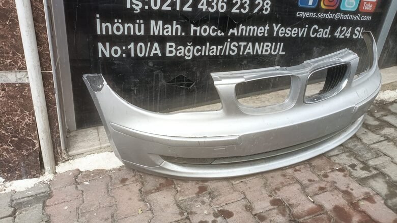 BMW 1 Serisi E87 LCI Çıkma Orj Ön Tampon 7166462