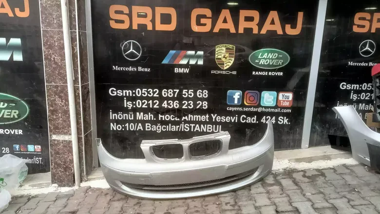BMW 1 Serisi E87 LCI Çıkma Orj Ön Tampon 7166462