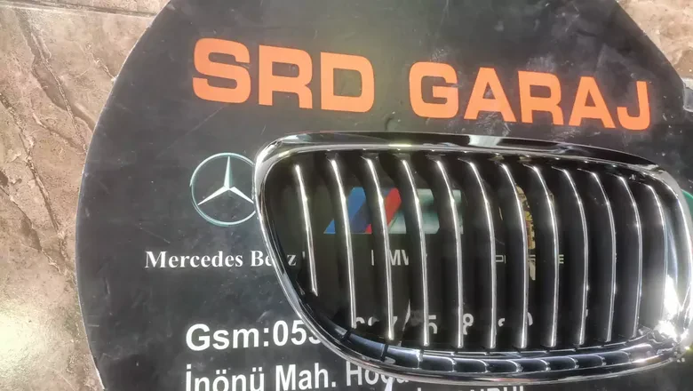 BMW 3 Serisi E90 LCI Krom Sol Panjur 7201969