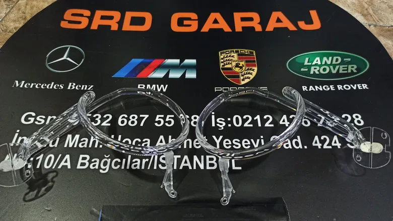 BMW 3 Serisi E90 LCI Sağ Sol Angel Far Halkası