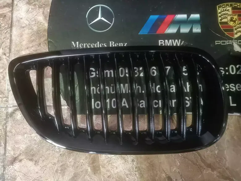BMW 3 Serisi E92 Panjur M Renkli Piano Siyah