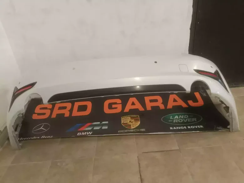 BMW 3 Serisi G20 2019- Çıkma Dolu Beyaz Arka Tampon
