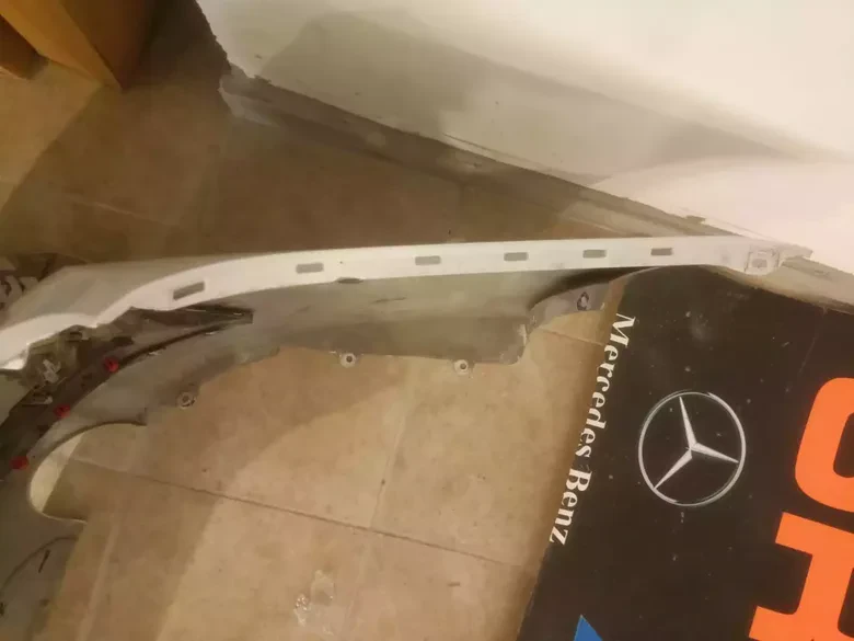 BMW 3 Serisi G20 2019- Çıkma Dolu Beyaz Arka Tampon