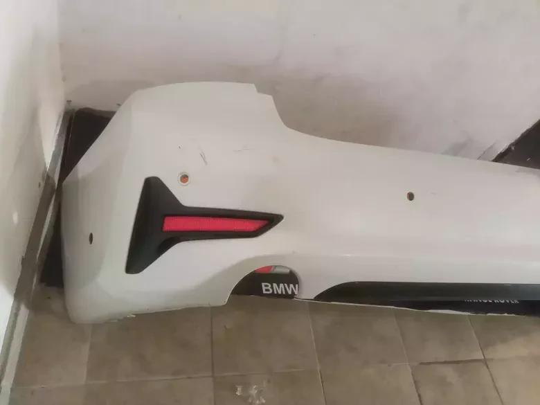BMW 3 Serisi G20 2019- Çıkma Dolu Beyaz Arka Tampon