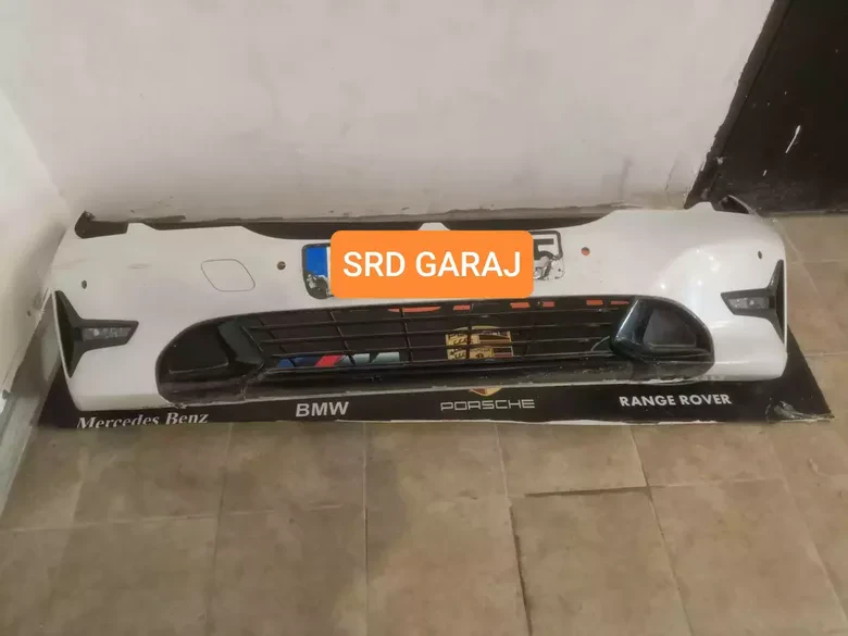 BMW 3 Serisi G20 2019- Çıkma Dolu Beyaz Ön Tampon
