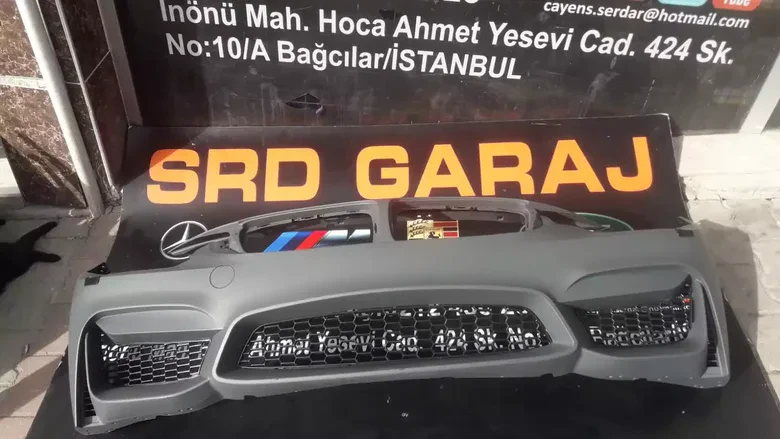 BMW 4 Serisi F32 M4 Ön Tampon Dolu