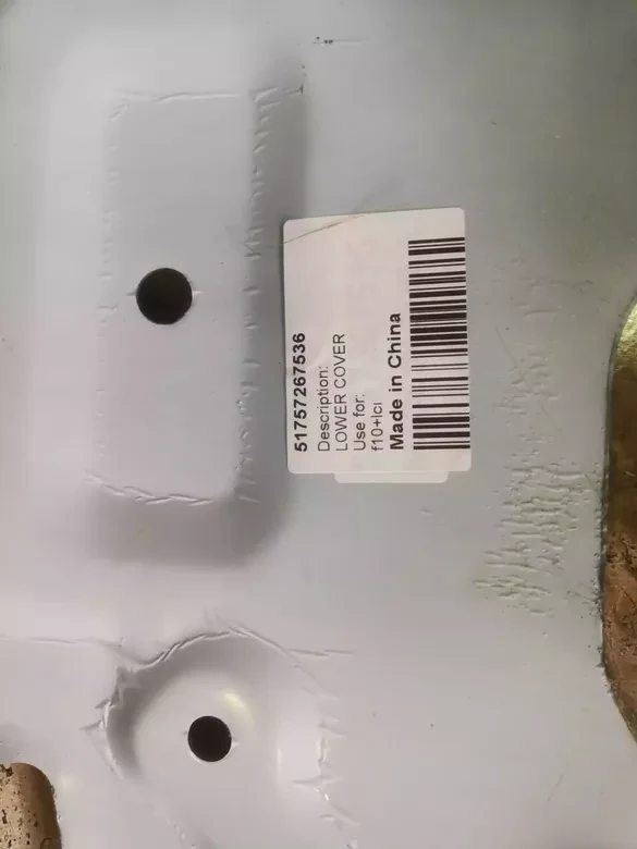 BMW 5 Serisi F10 F11 Motor Alt Muhafaza Alüminyum Sıfır 7267536