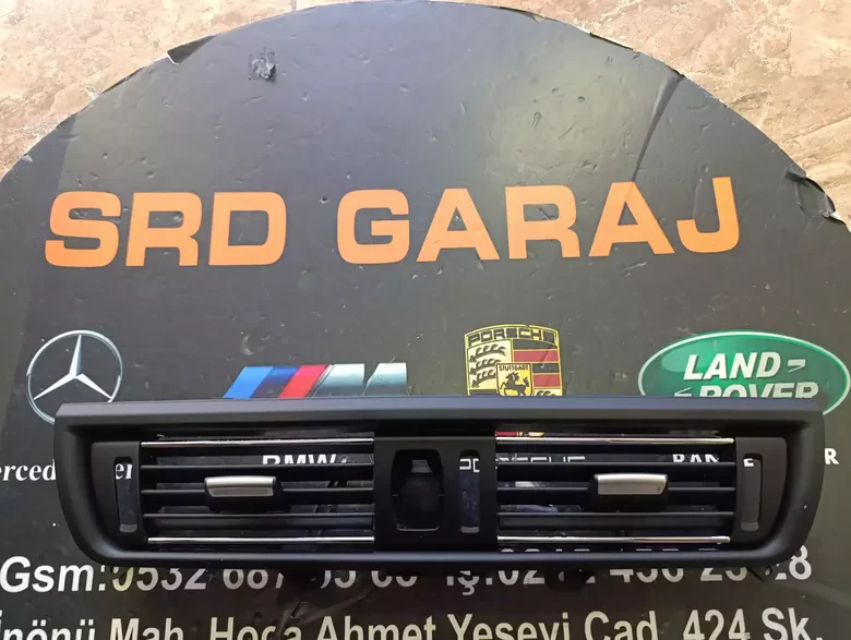 BMW 5 Serisi F10 Klima Kalorifer Izgarası 9209136 Kromlu