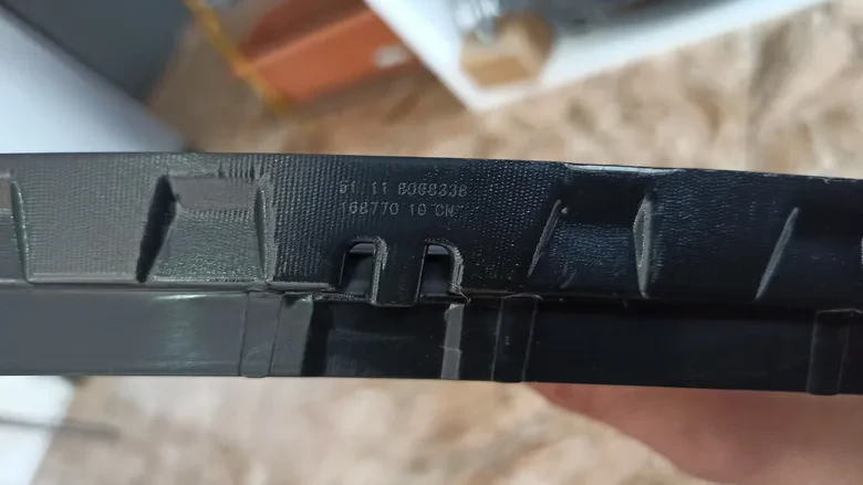 BMW 5 Serisi G30 M Ön Tampon Orta Izgara