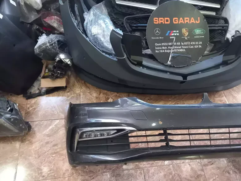 BMW 5 Serisi G30 Ön Tampon 2017- Orjinal 8054836 Dolu Çıkma
