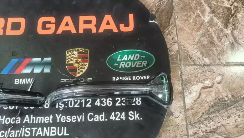 BMW 5 Serisi G30 Sağ Sol Ayna Sinyali 7414650 7414649