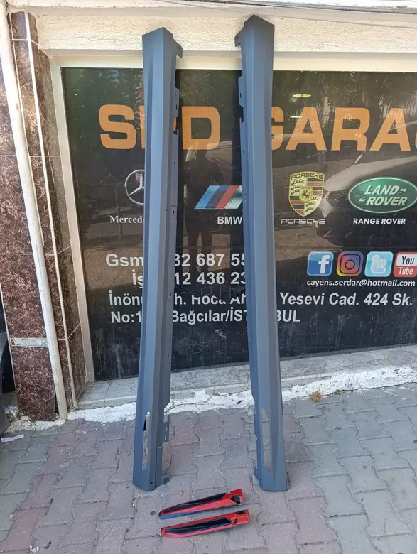 BMW 5 Serisi G60 2023- M-Tech Sağ Sol Marşbiyel Işıklı Tip
