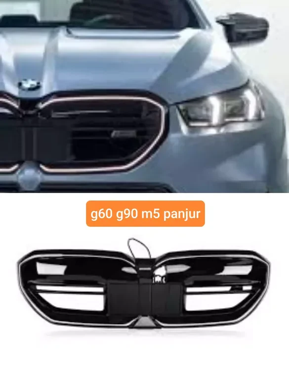 BMW 5 Serisi G60 G90 İ5 M5 Işıklı Panjur Shadow