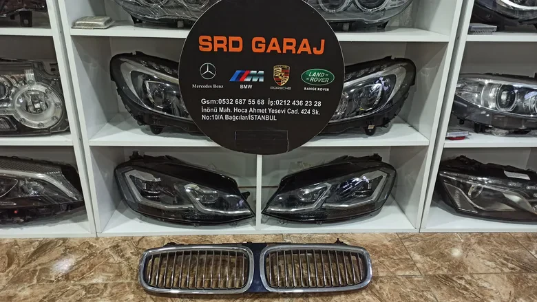 BMW 7 Serisi E65 E66 Ön Panjur 51137037727