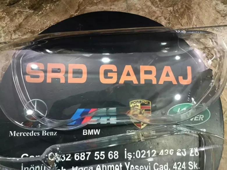 BMW 7 Serisi E65 Far Camı 2002-2005 Eski Tip