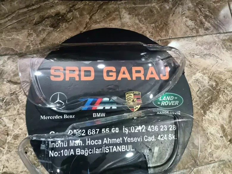 BMW 7 Serisi E65 Far Camı 2002-2005 Eski Tip