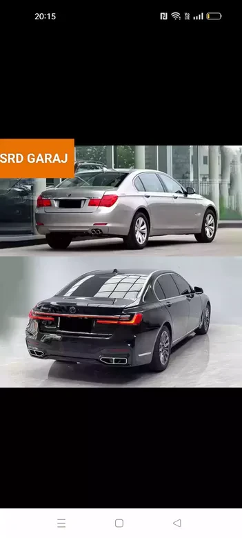 BMW 7 Serisi F02 F01 G11 G12 Yukseltme Lazer Far Li