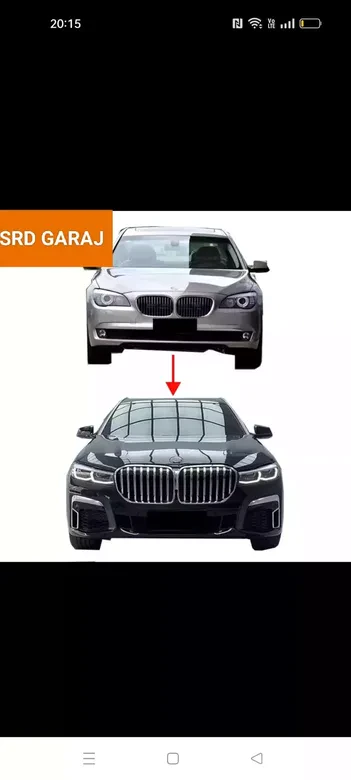 BMW 7 Serisi F02 F01 G11 G12 Yukseltme Lazer Far Li