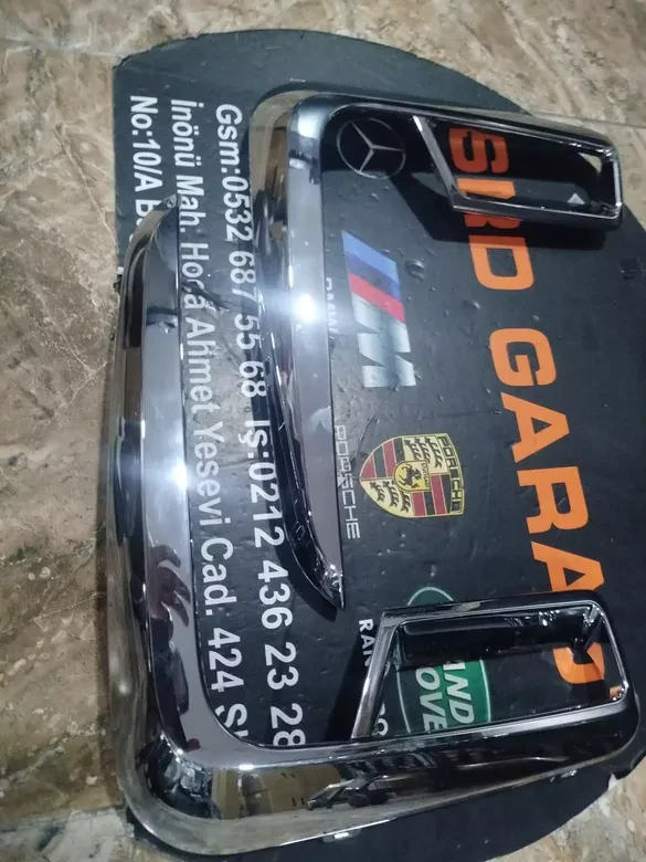BMW 7 Serisi G11 G12 M-Tech Ön Tampon Kromu