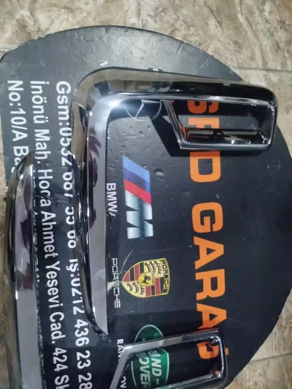 BMW 7 Serisi G11 G12 M-Tech Ön Tampon Kromu