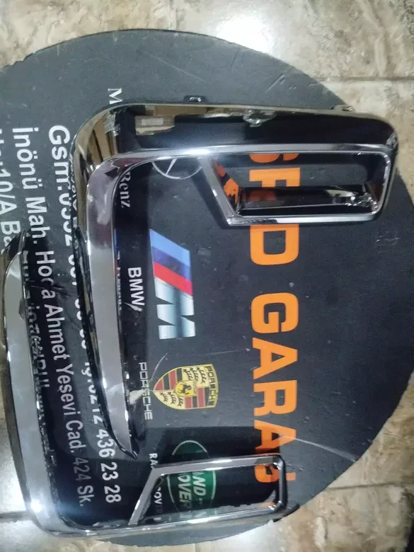 BMW 7 Serisi G11 G12 M-Tech Ön Tampon Kromu