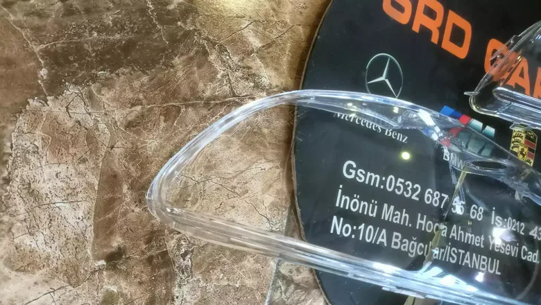 BMW E39 2000-2003 Zenon Sağ Sol Far Camı