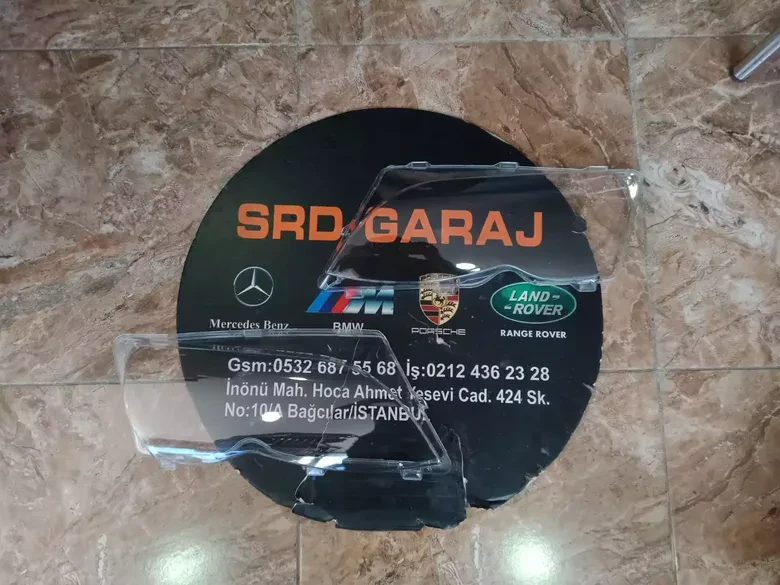 BMW E46 2002-2005 Sağ Sol Far Camı