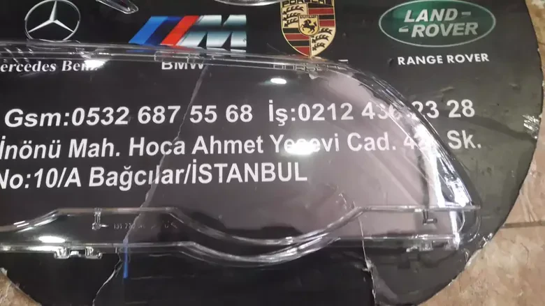 BMW E53 2000-2004 Sag Sol Far Camı