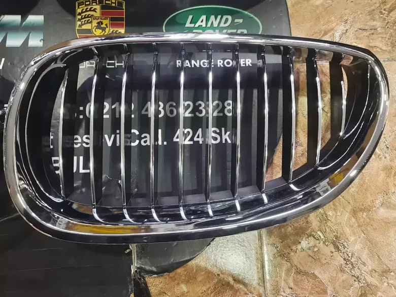 BMW E60 LCI Krom Ön Panjur Set 7065701