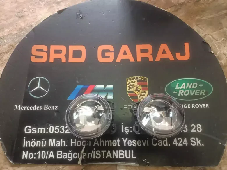 BMW E92 E93 F10 F07 M-Tech Sağ Sol Sis Farı 7839865 7839866