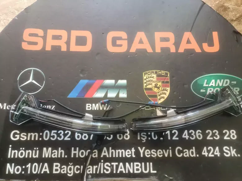 BMW F01 F07 F10 Sağ Sol Ayna Sinyali Beyaz 7308535 7308536