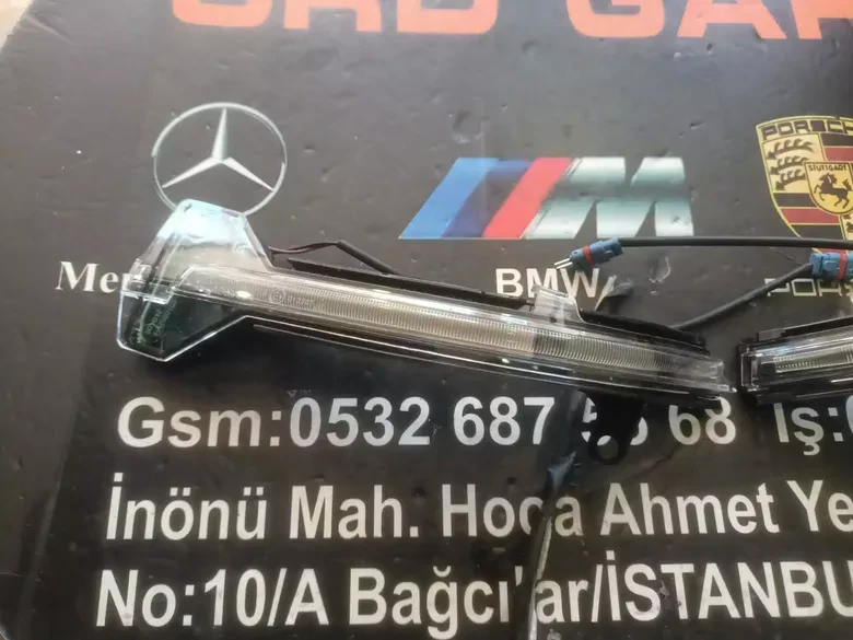 BMW F01 F07 F10 Sağ Sol Ayna Sinyali Beyaz 7308535 7308536