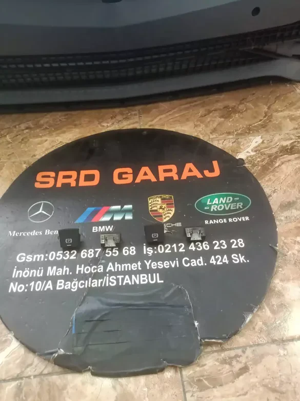 BMW F10 LCI E71 X3 El Fren Düğmesi