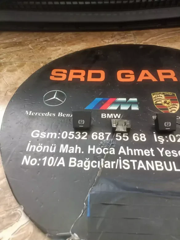 BMW F10 LCI E71 X3 El Fren Düğmesi