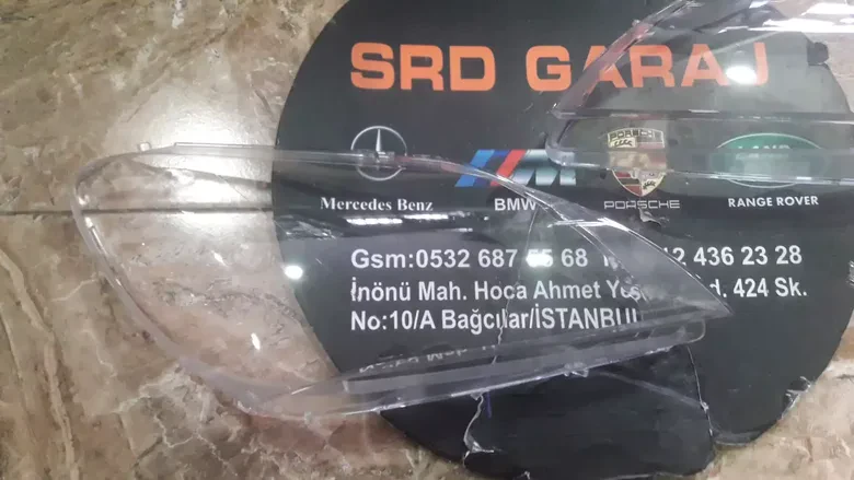BMW F12 2011 2015 Sağ Sol Far Camı