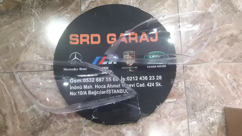 BMW F12 2011 2015 Sağ Sol Far Camı
