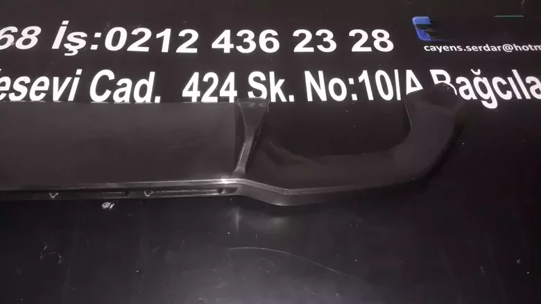 BMW F22 M2 Arka Tampon Dıfüzörü