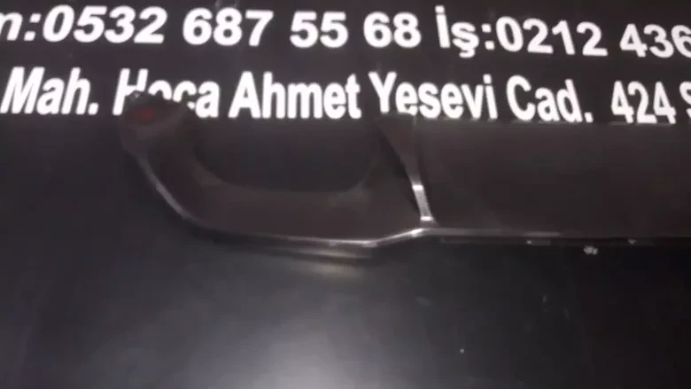 BMW F22 M2 Arka Tampon Dıfüzörü